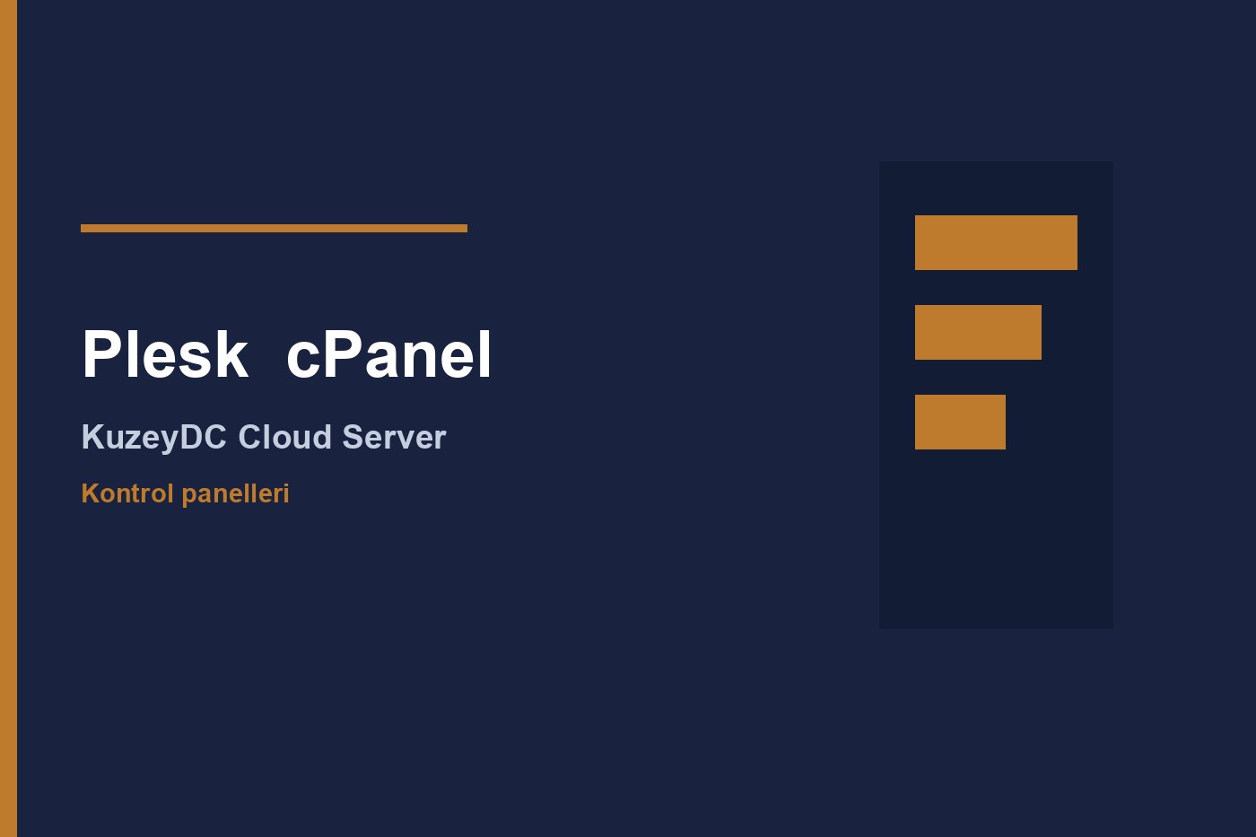Cloud Sunucuda Plesk, cPanel ve Diğer Kontrol Panelleri